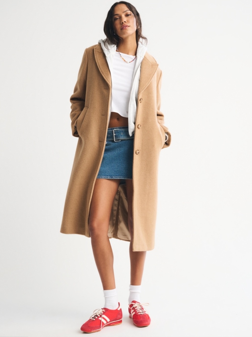 Abercrombie & Fitch Dad Coat